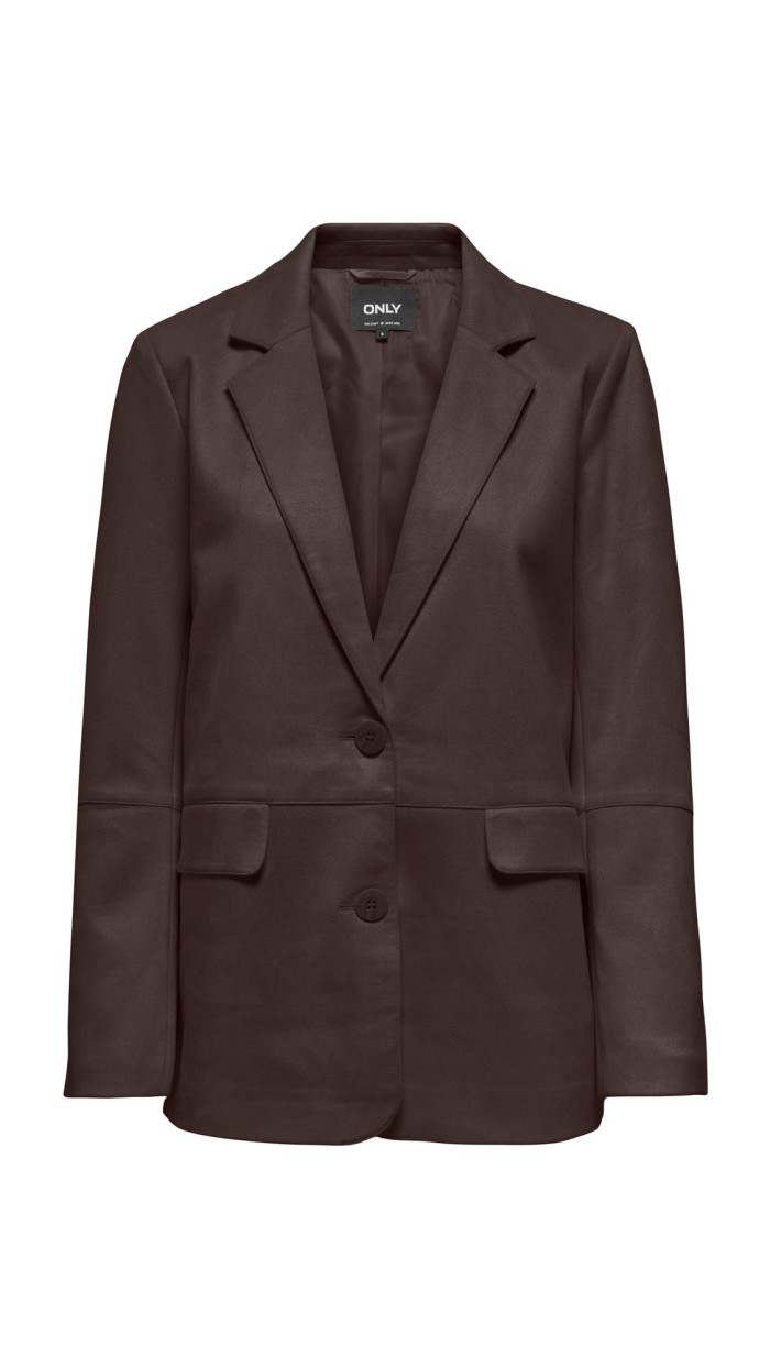 BLAZER SUEDE MARRÓN, BEIGE Y CAMEL