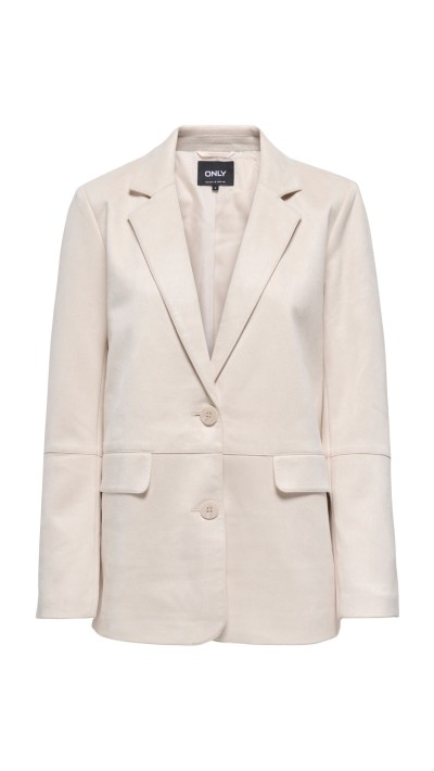 BLAZER SUEDE MARRÓN, BEIGE Y CAMEL