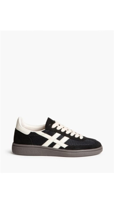 DEPORTIVOS ANTE SUEDE DIBUJO CONTRASTE