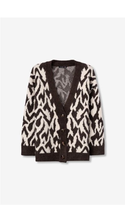 CHAQUETA ESTAMPADO LEOPARDO