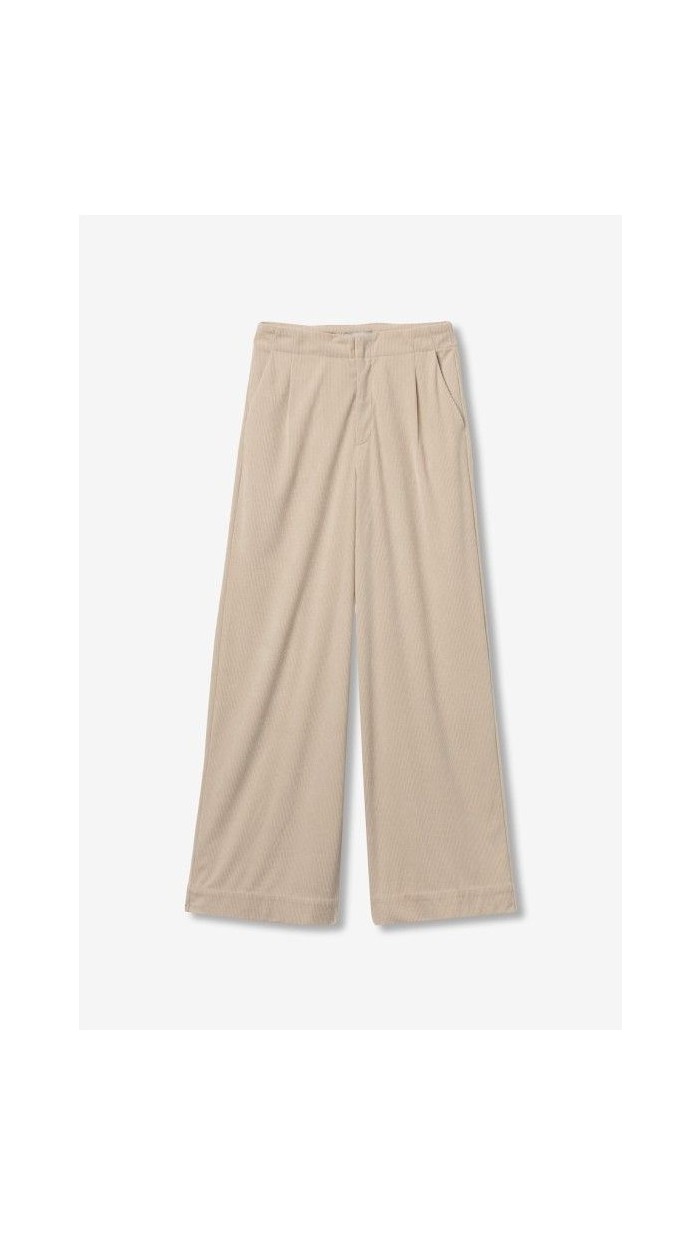 pantalón pana beige 100% POLYESTER