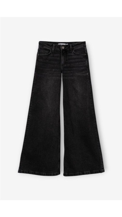 pantalón gris oscuro / negro 99% COTTON 1%ELASTANE
