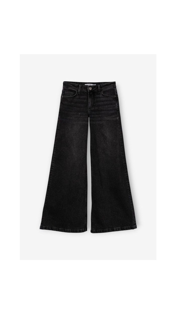 pantalón gris oscuro / negro 99% COTTON 1%ELASTANE