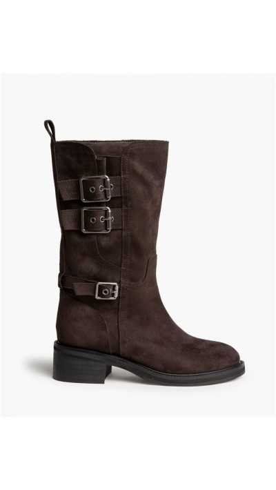 bota biker marrón