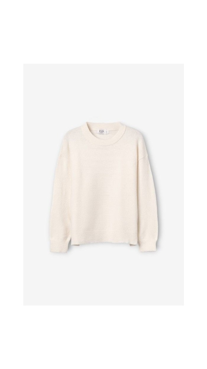 jersey blanco punto