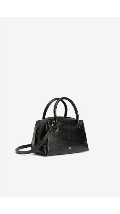 bolso negro polipiel asas