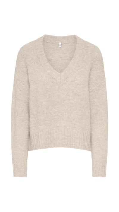 jersey cuello pico punto cenefa