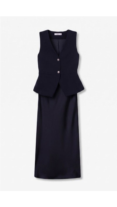 VESTIDO JERIMY AZUL MARINO